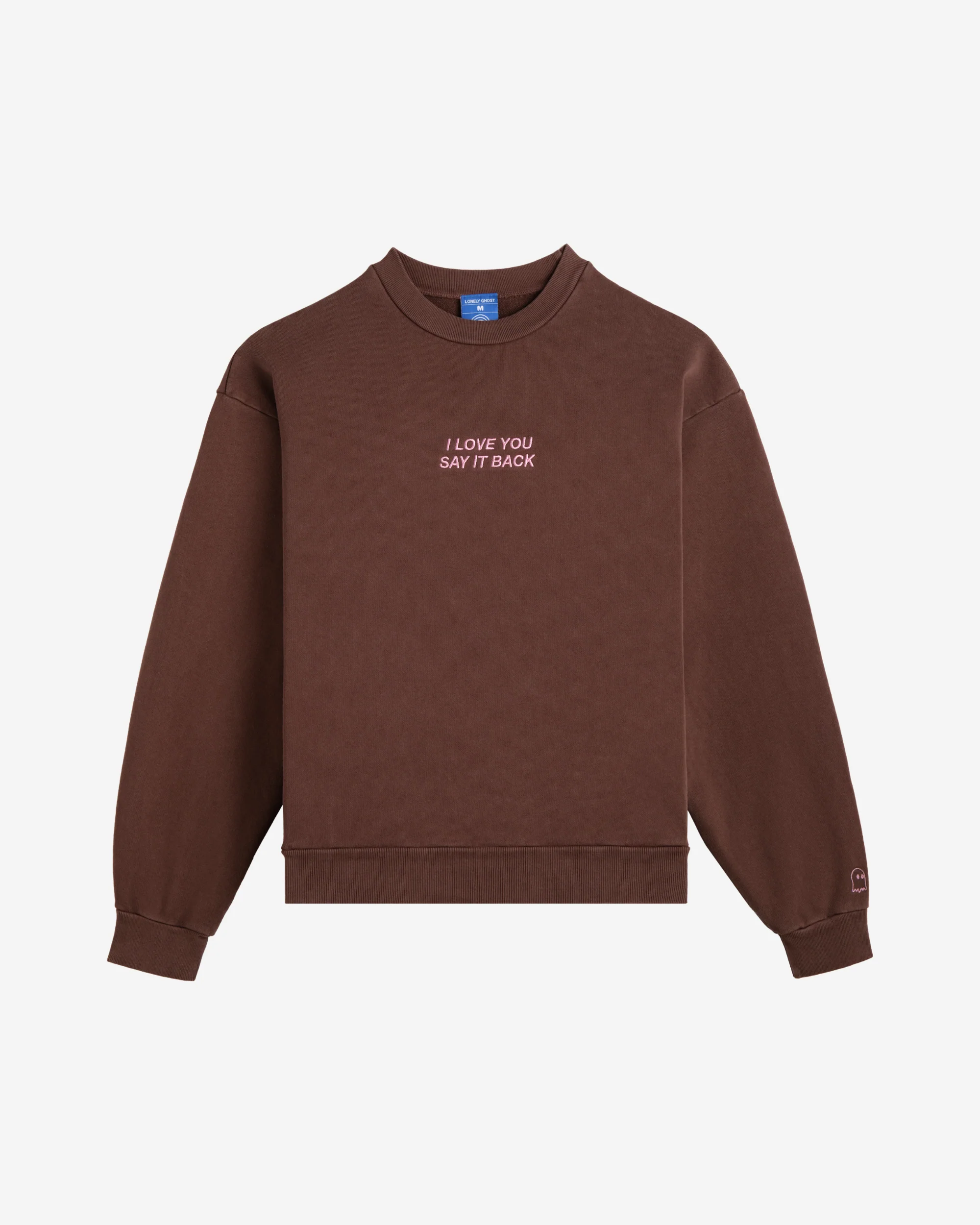I Love You Say it Back Embroidered Heavyweight Crewneck - Image 3