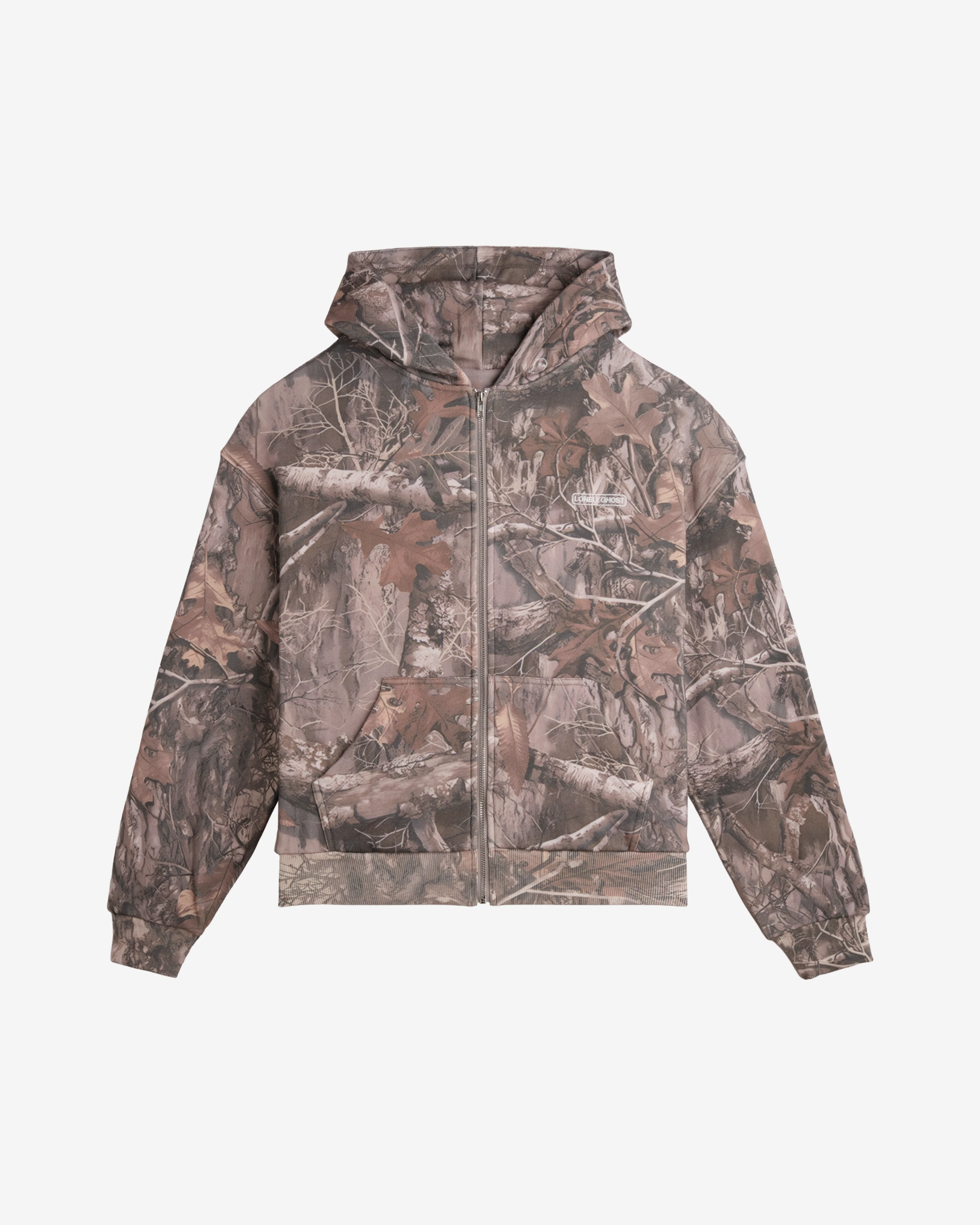 Label Zip Hoodie - Image 2
