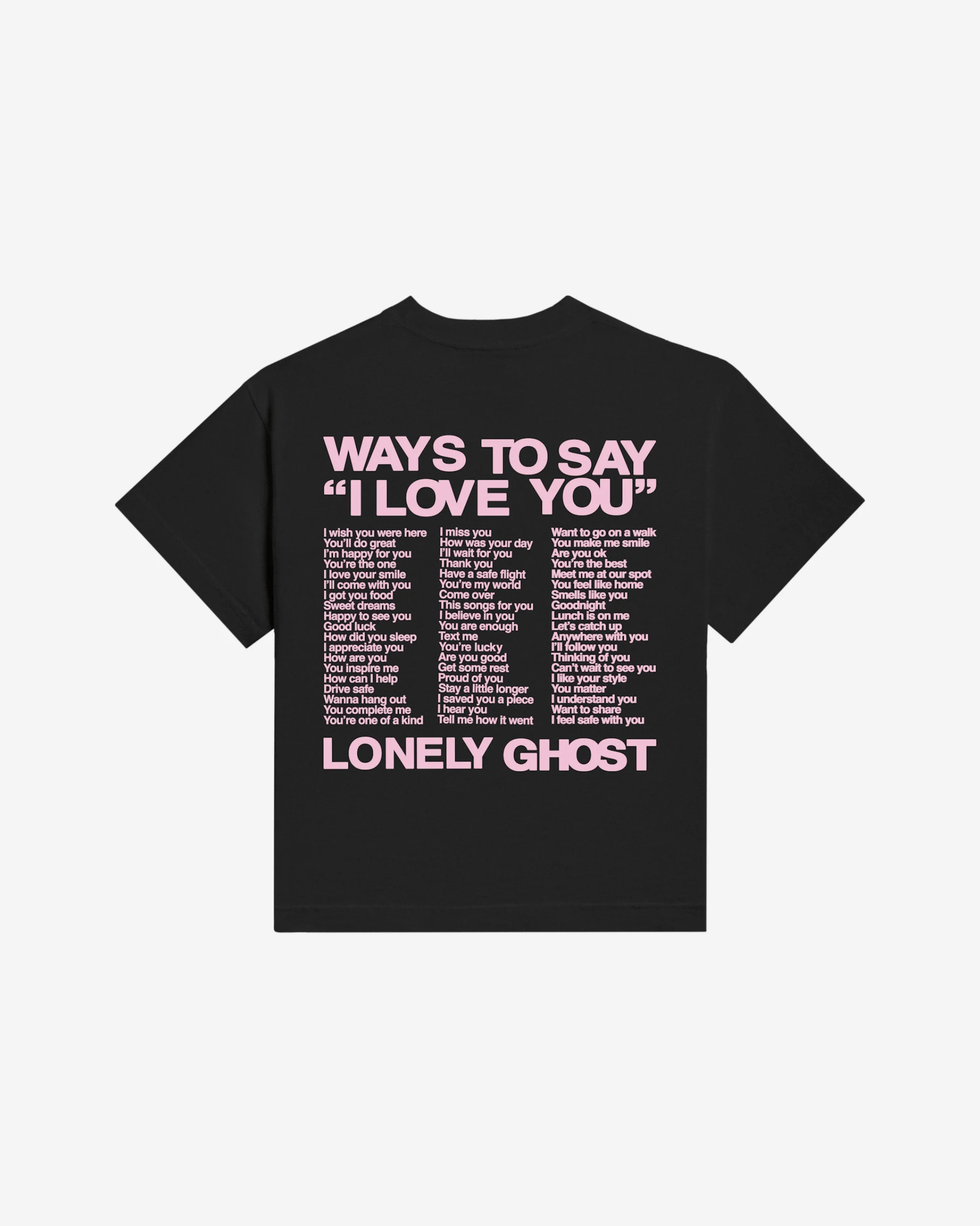 Ways to Say ILY Boyfriend Baby Tee - Image 8