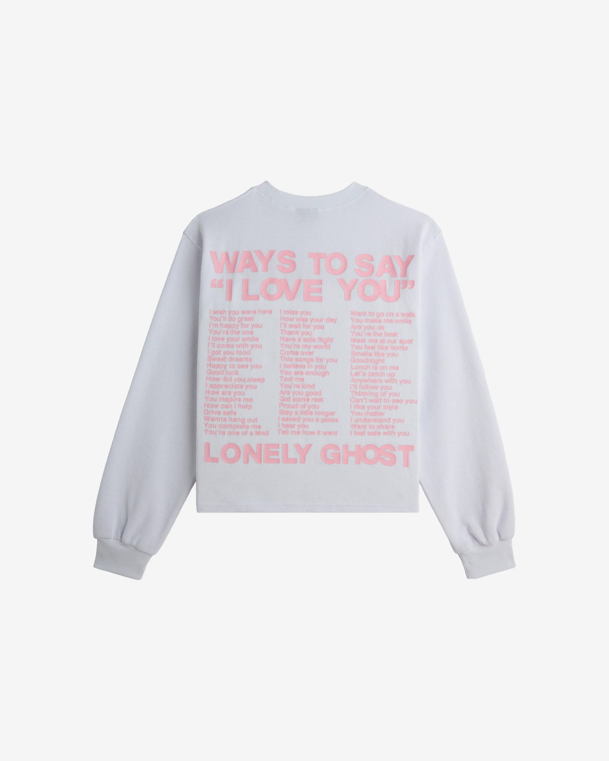 Ways to Say ILY Thermal Top - Image 2
